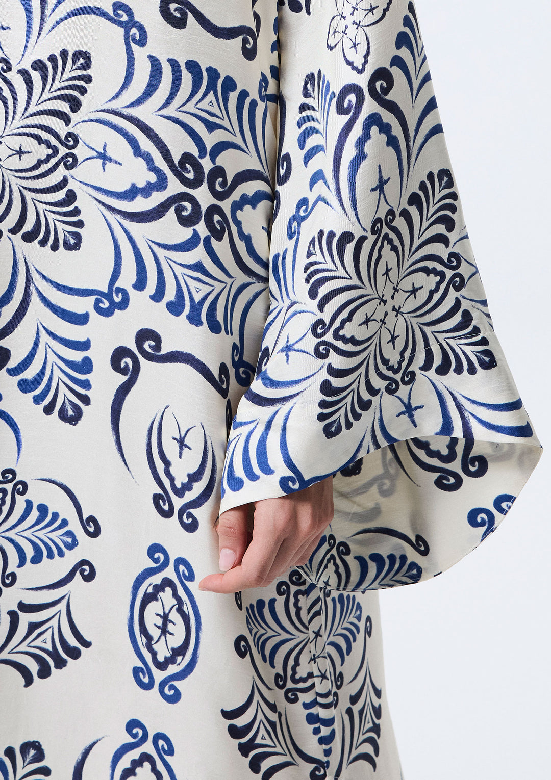Bergamot Uzun Kaftan - Lacivert