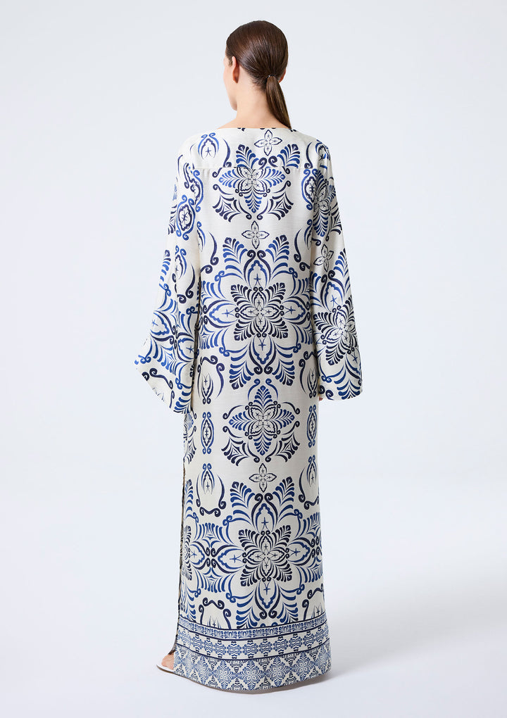 Bergamot Uzun Kaftan - Lacivert