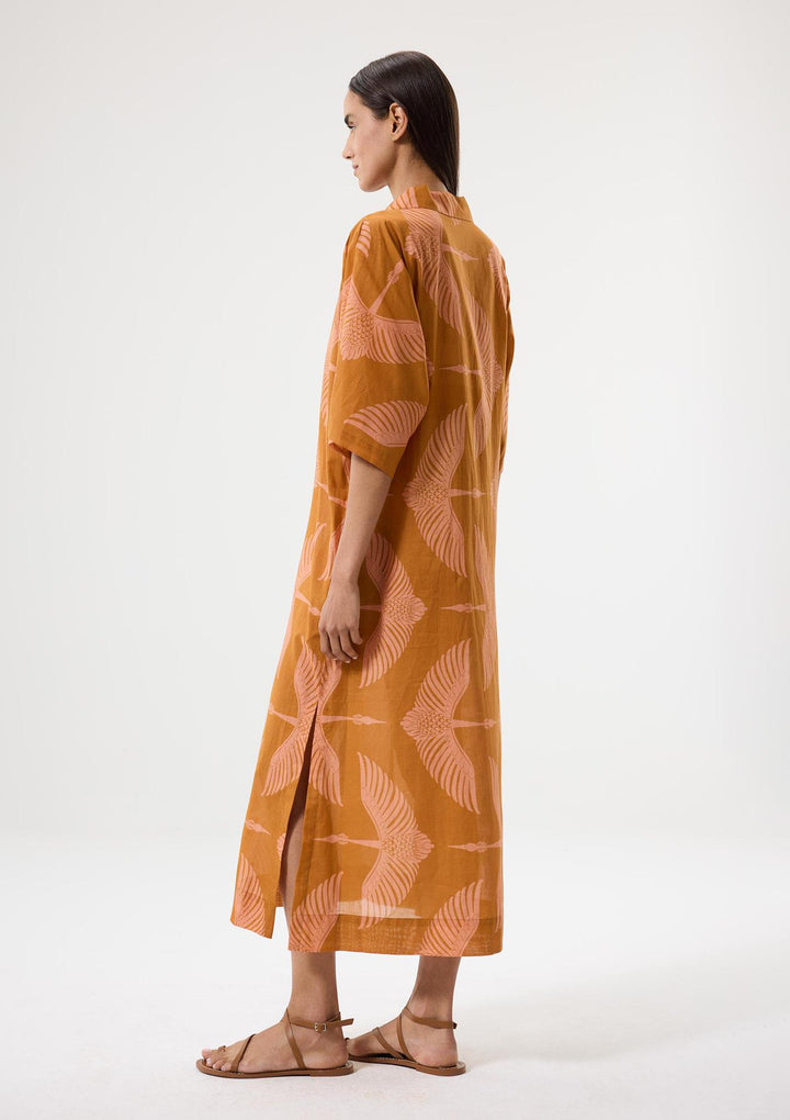 Wings Midi Kaftan - Tarçın