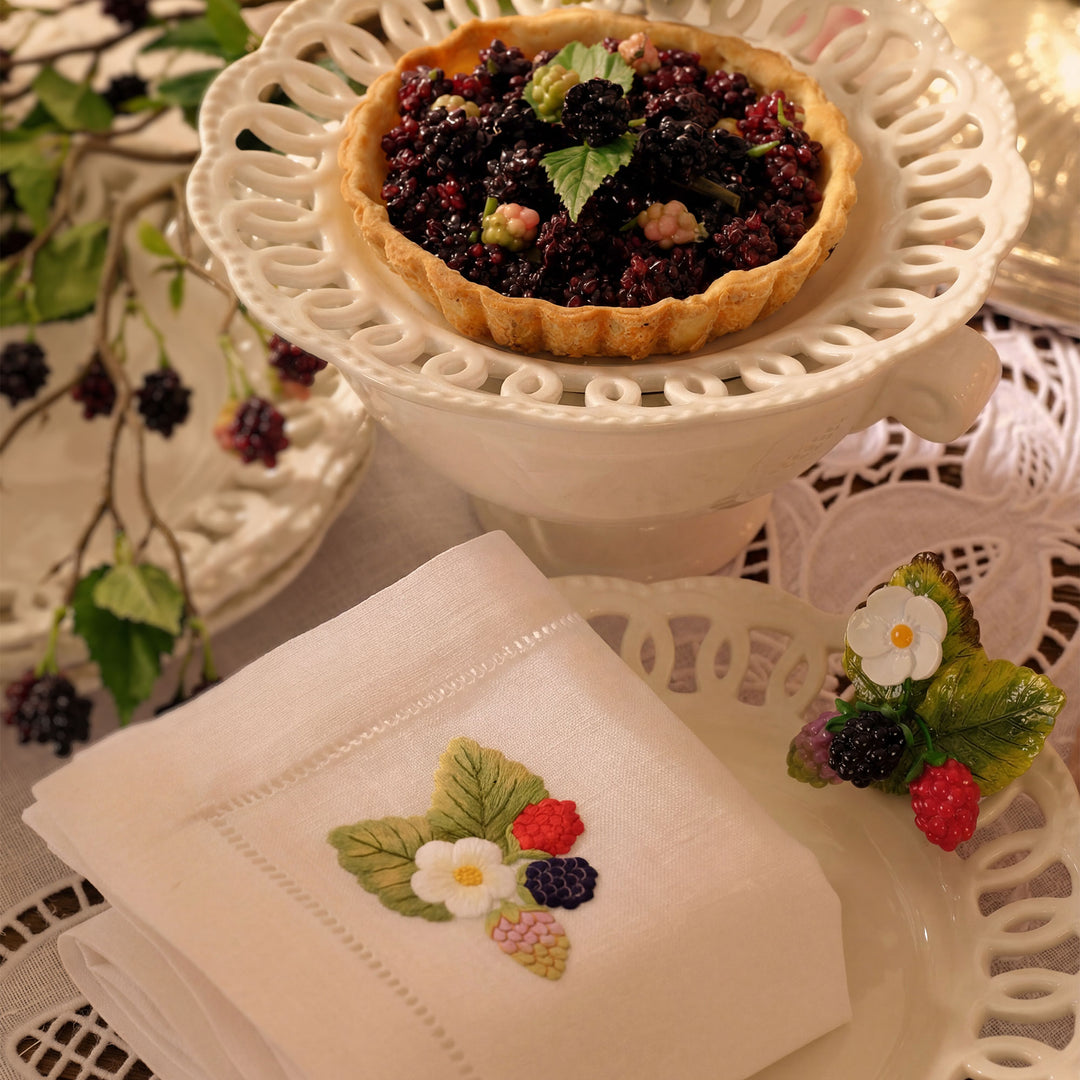 Seferî Storyteller Plate Charm - Berries - Set of 4