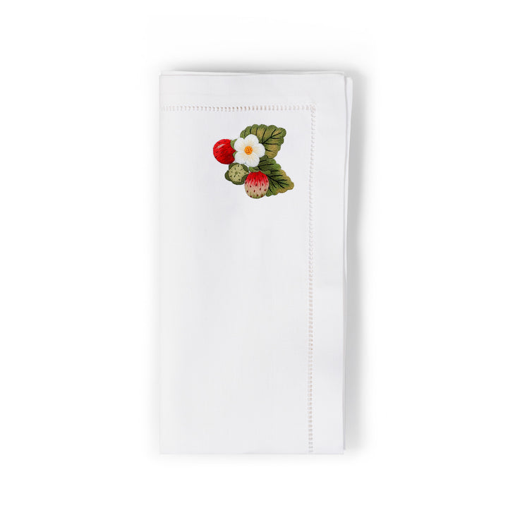 Seferî Nakışlı Peçete - Berries - 4’lü Set