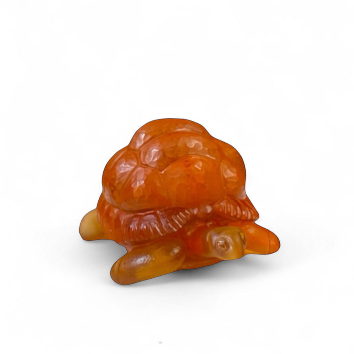 Turtle Sculpture – Amber