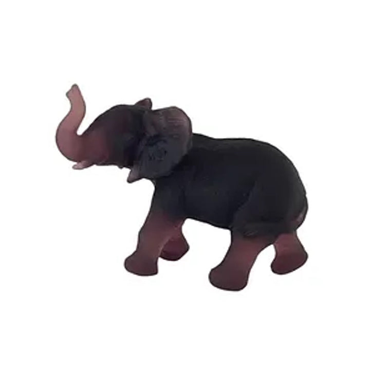Young Quanza Elephant Sculpture – Amethyst