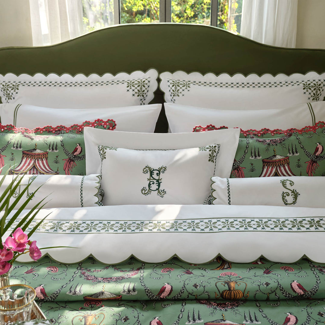 Seferî Decorative Cushion - Green
