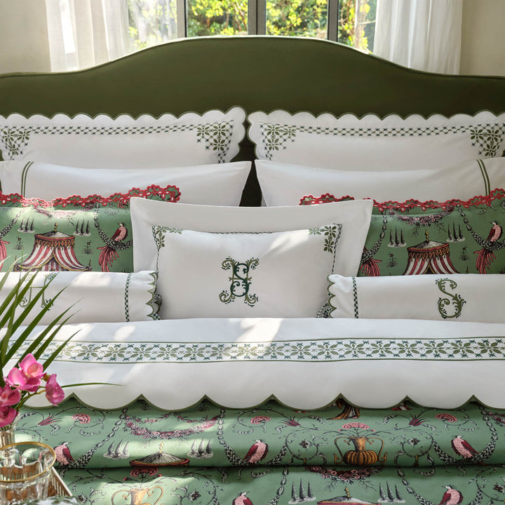 Seferî Decorative Cushion - Green