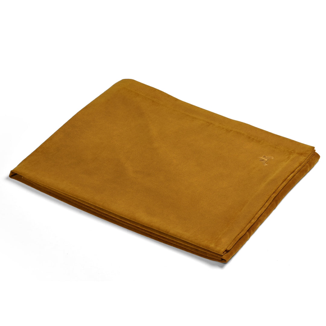 Pica Kadife Throw - Sarı