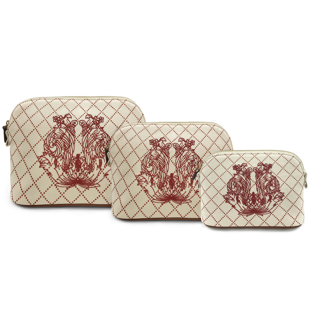 Hera Make-up Bag - Red