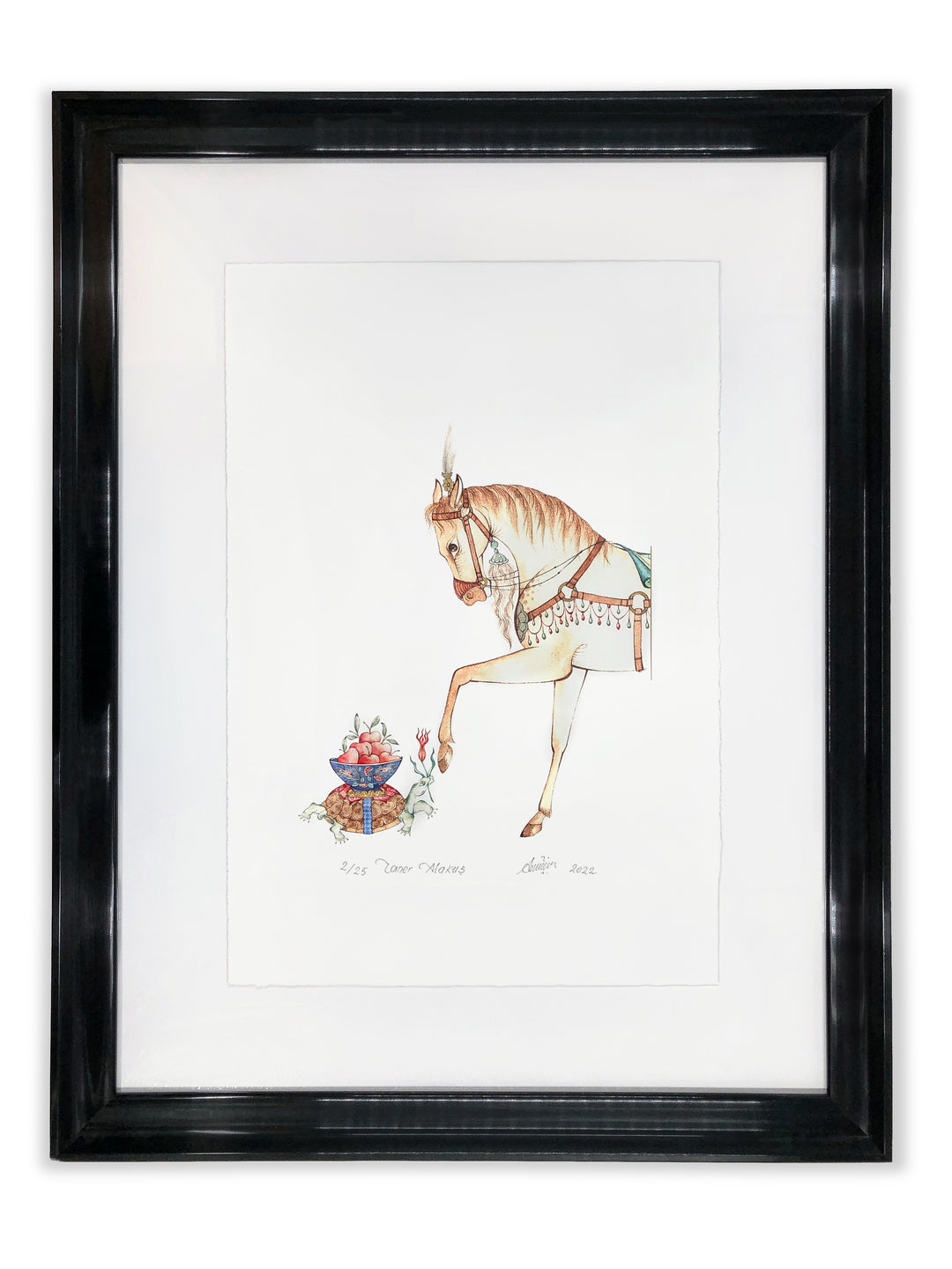 Sultan’s Garden - Horse" Limited Edition Print 2/25