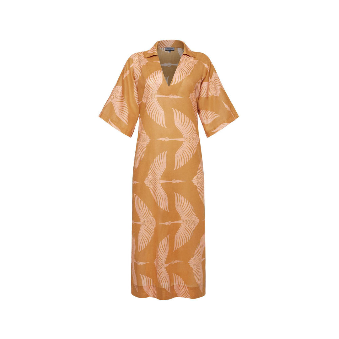 Wings Midi Kaftan - Tarçın