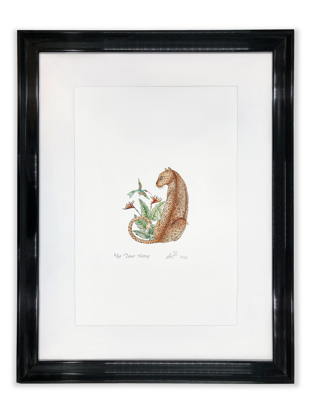 Sultan’s Garden - Anatolian Leopard" Limited Edition Print 2/25